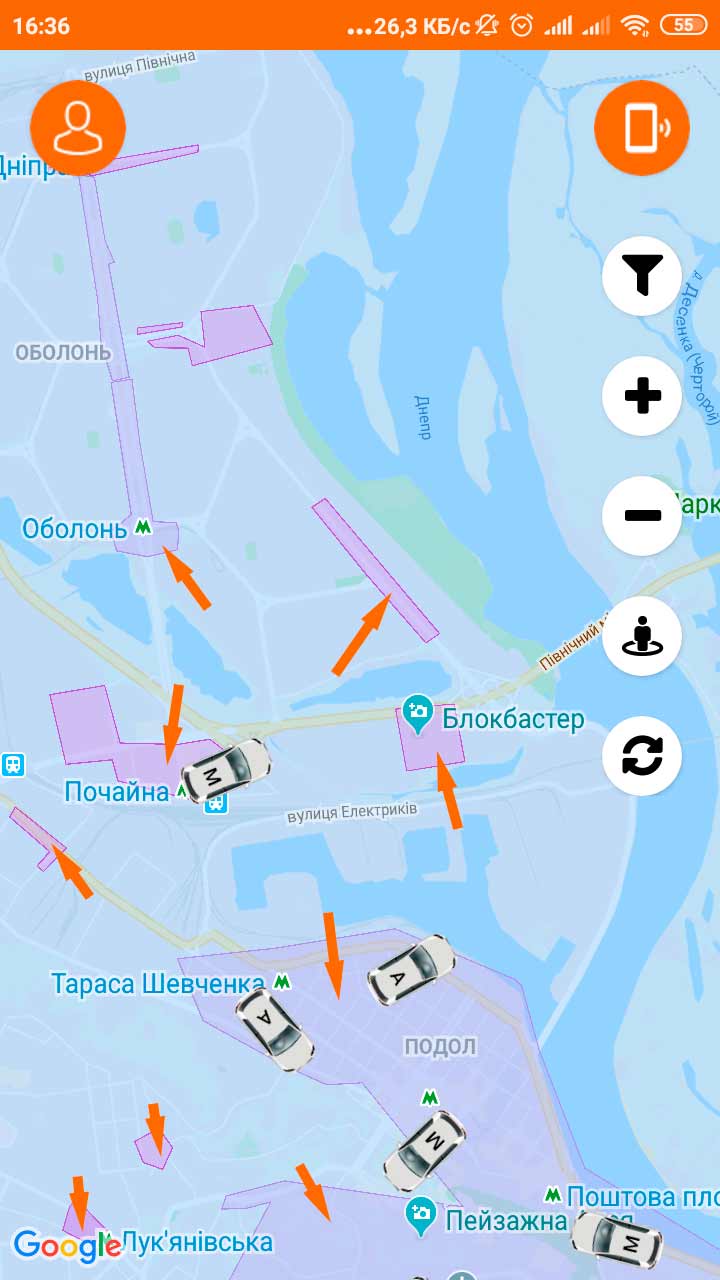 зона завершения |Getmancar